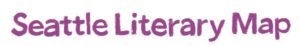 text reads: seattle literary map