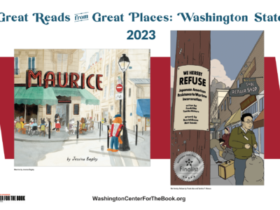 “Maurice” and “We Hereby Refuse” to represent Washington at the 2023 National Book Festival!