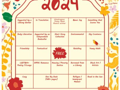 2024 Summer Book Bingo – for adults! #BookBingoNW2024